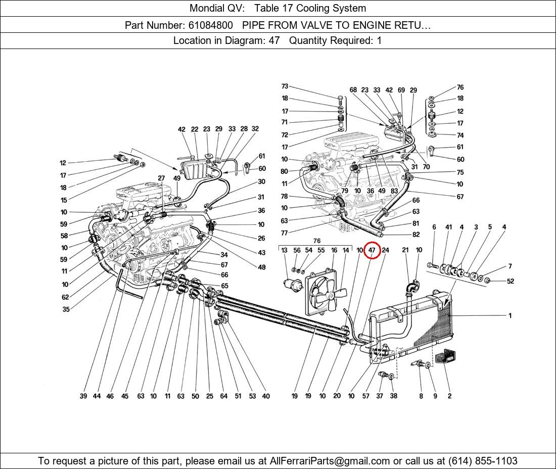 Ferrari Part 61084800