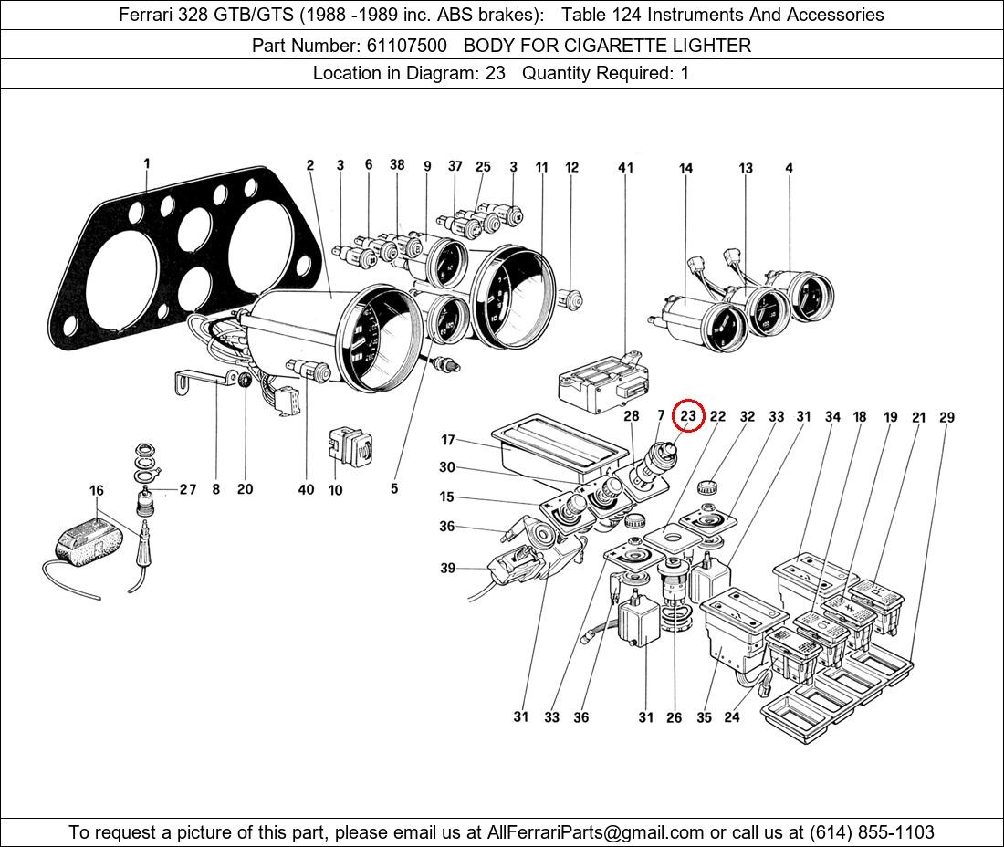 Ferrari Part 61107500