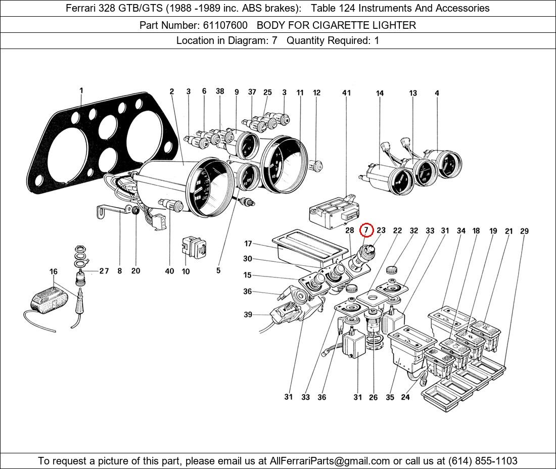 Ferrari Part 61107600