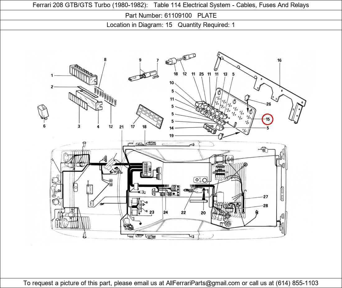 Ferrari Part 61109100