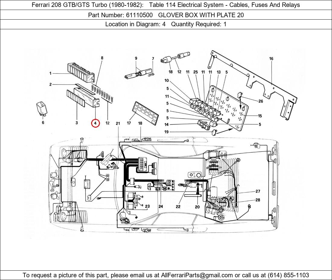 Ferrari Part 61110500