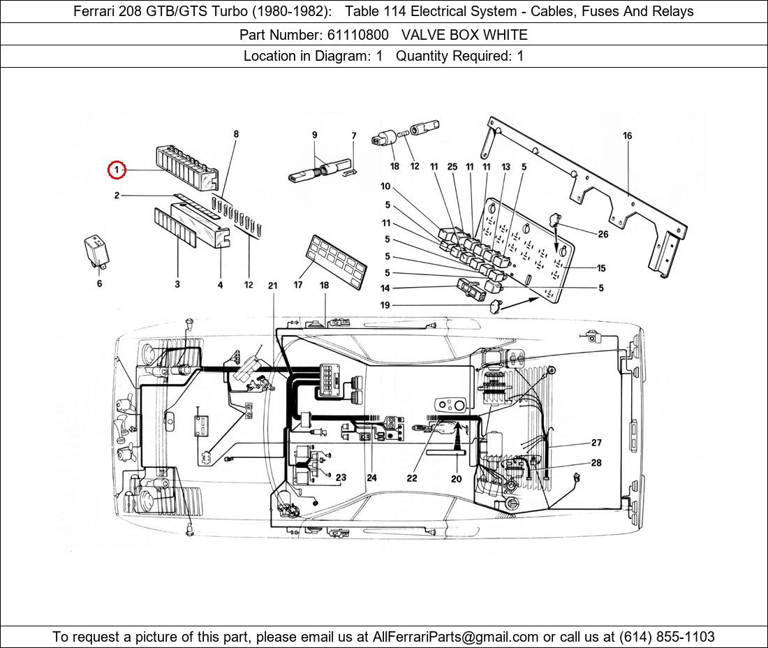 Ferrari Part 61110800