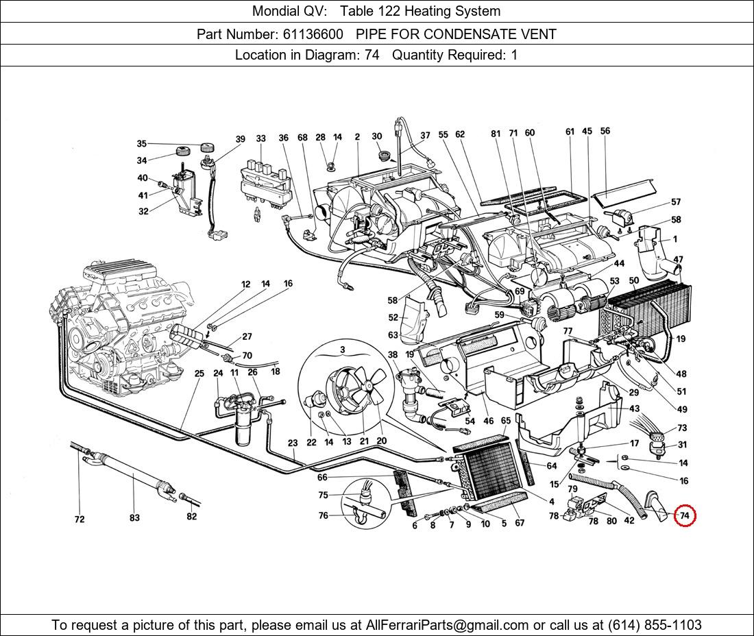 Ferrari Part 61136600