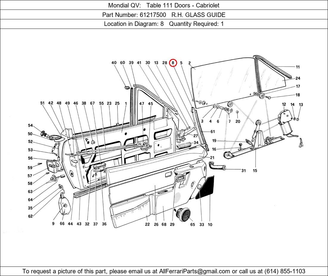 Ferrari Part 61217500