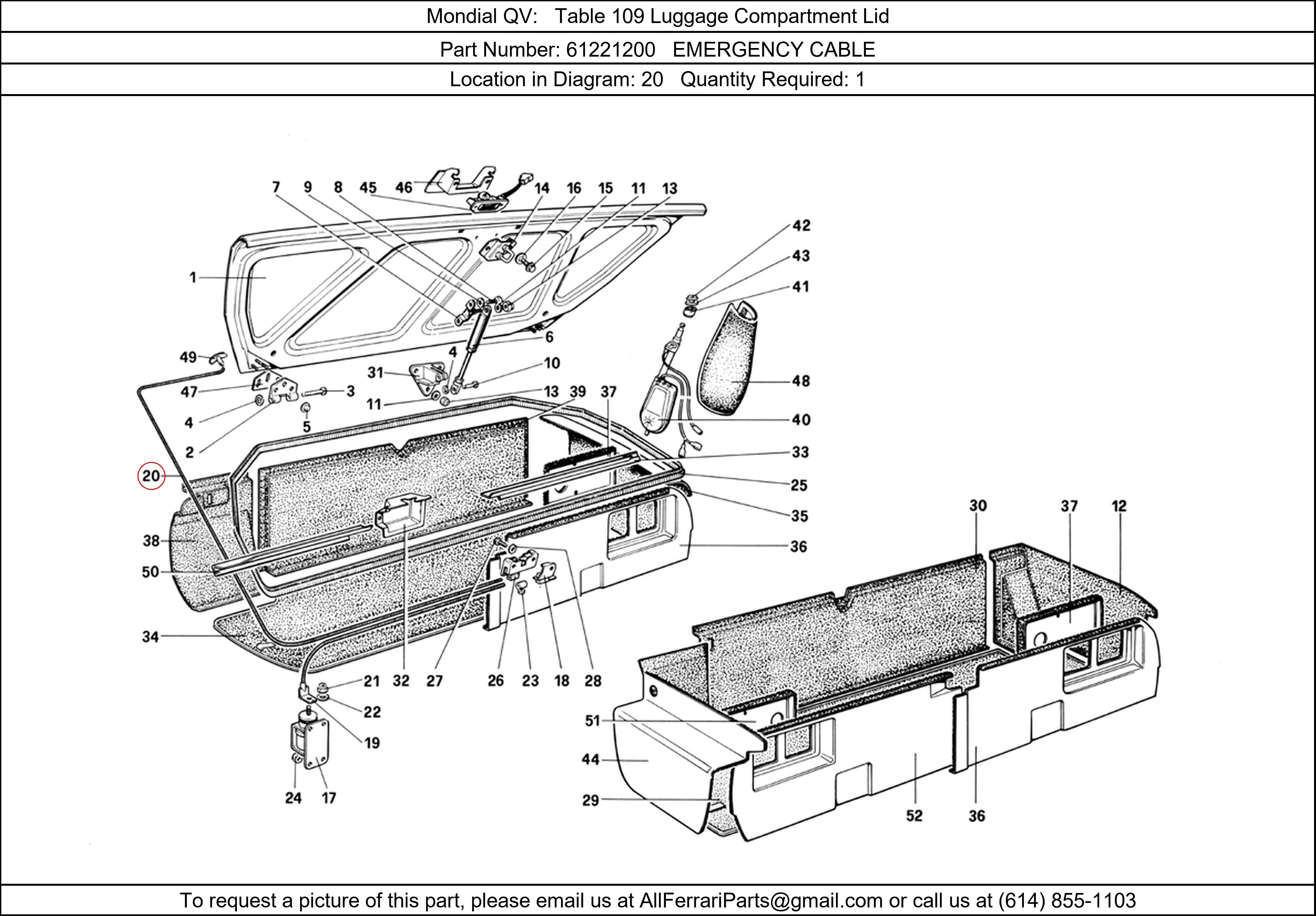 Ferrari Part 61221200