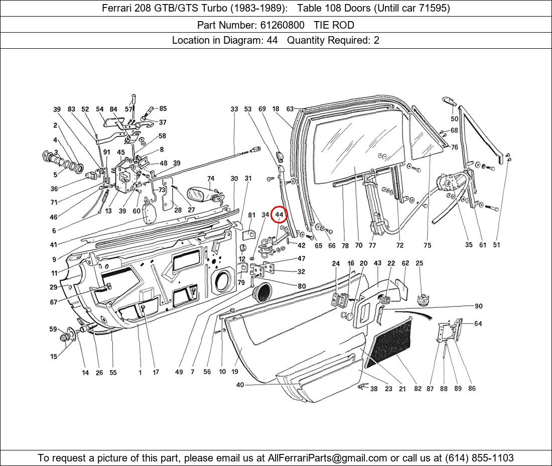 Ferrari Part 61260800