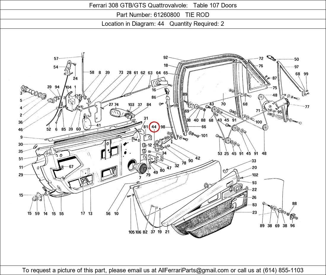 Ferrari Part 61260800