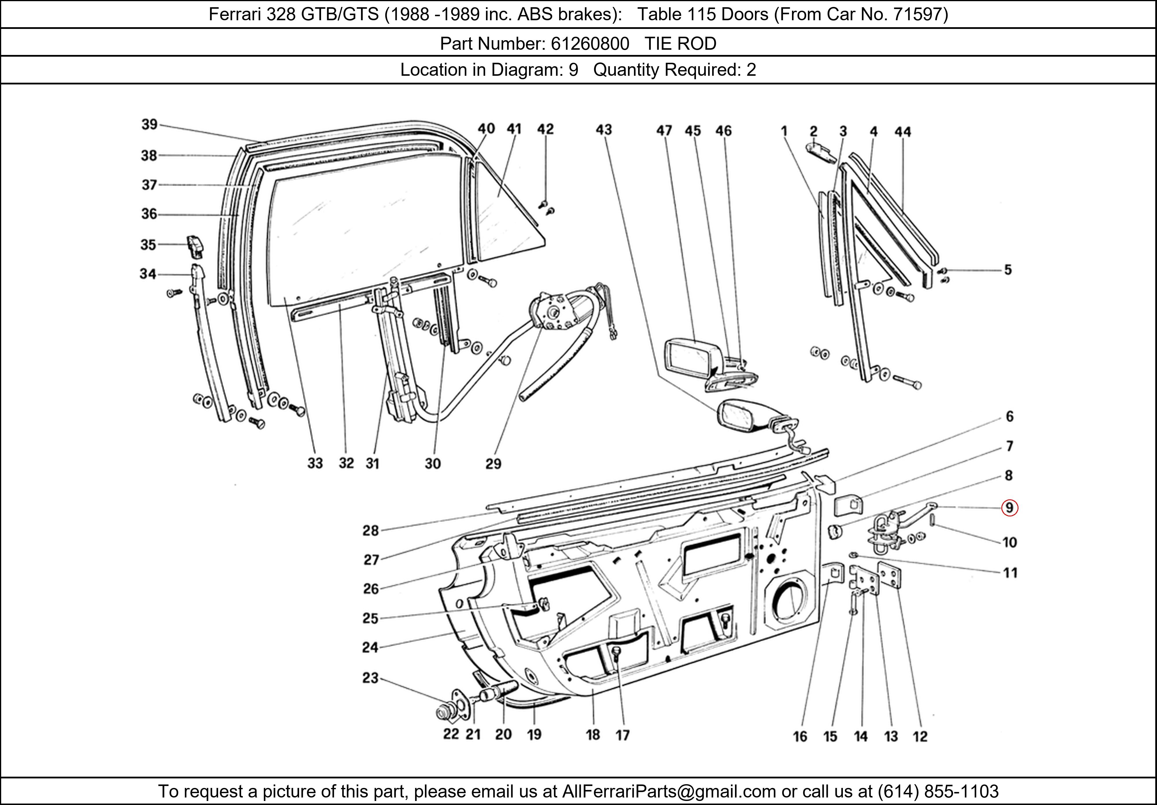 Ferrari Part 61260800