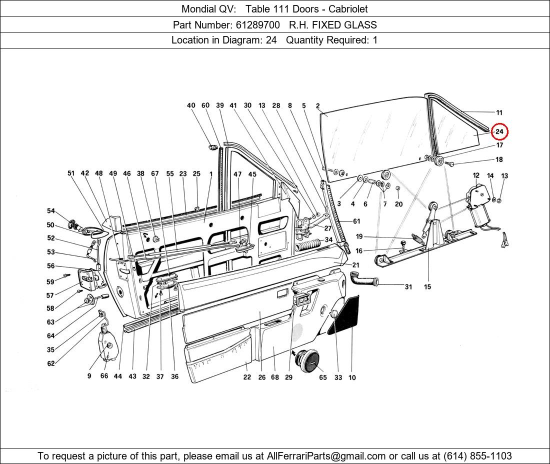 Ferrari Part 61289700