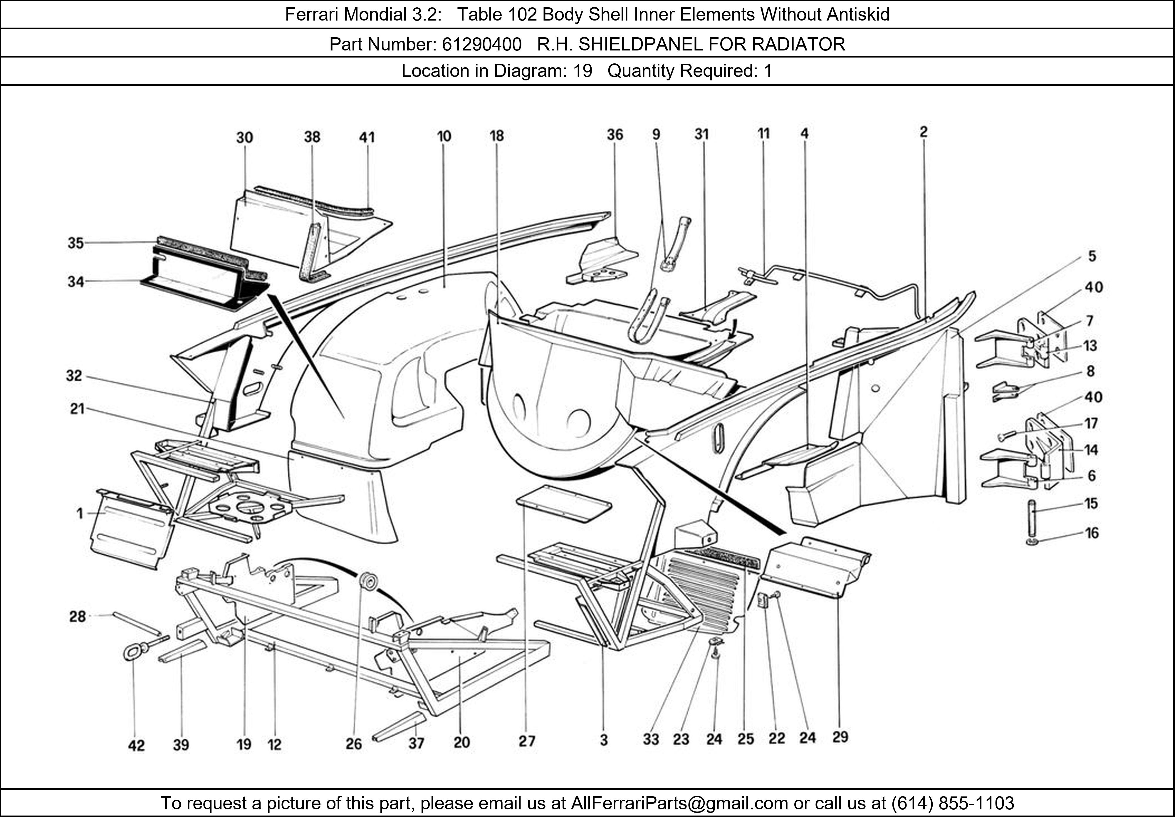 Ferrari Part 61290400