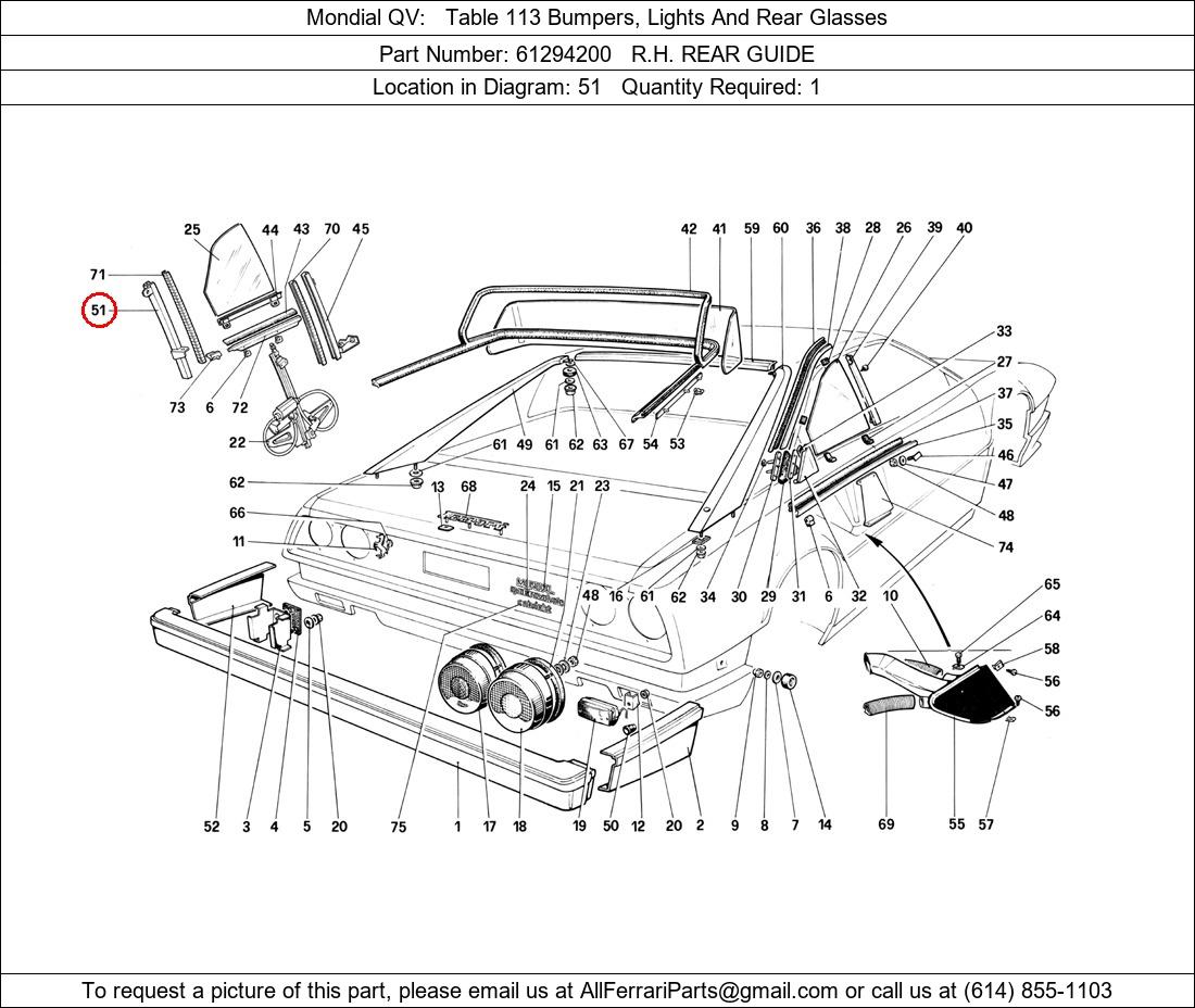 Ferrari Part 61294200