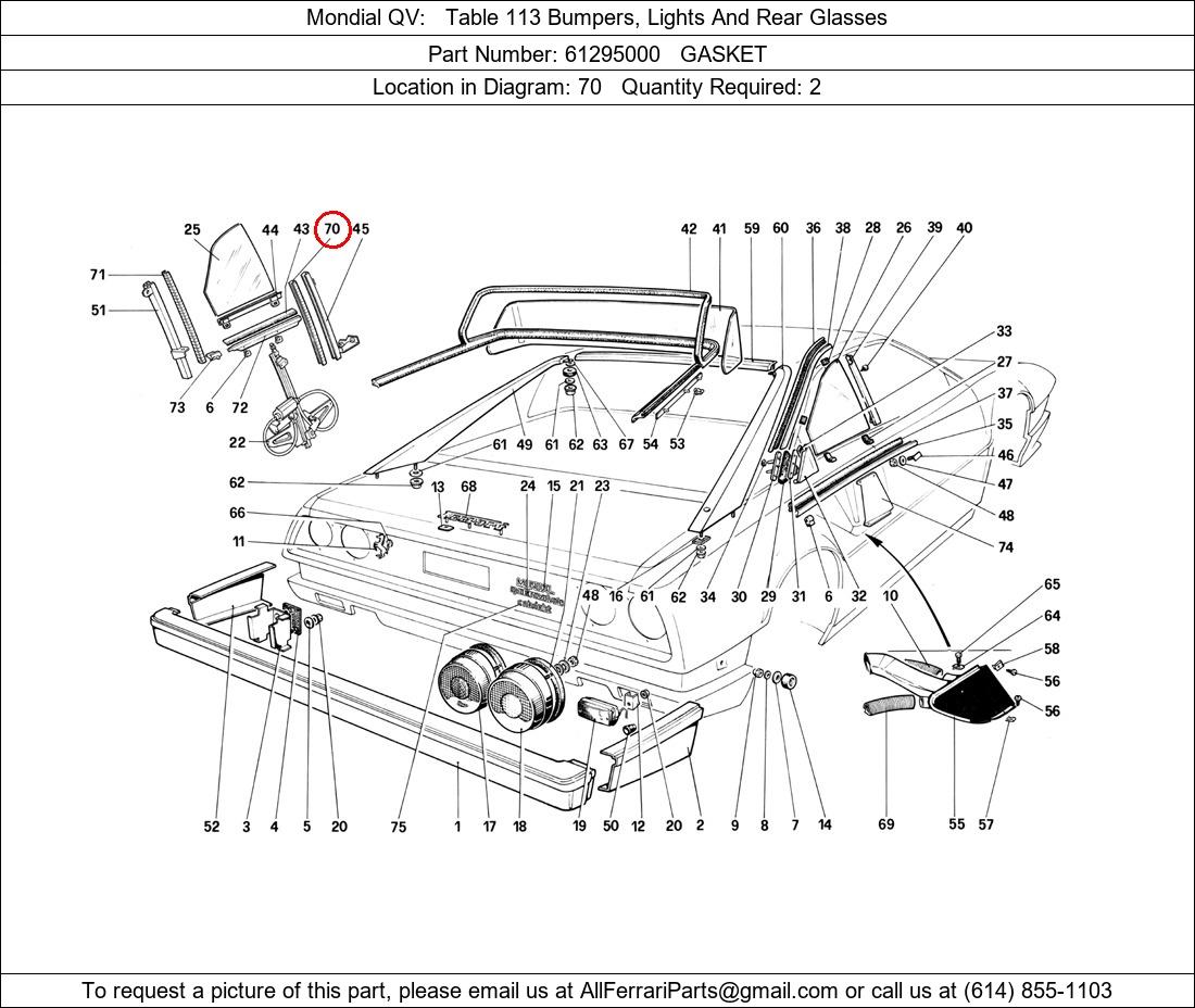 Ferrari Part 61295000