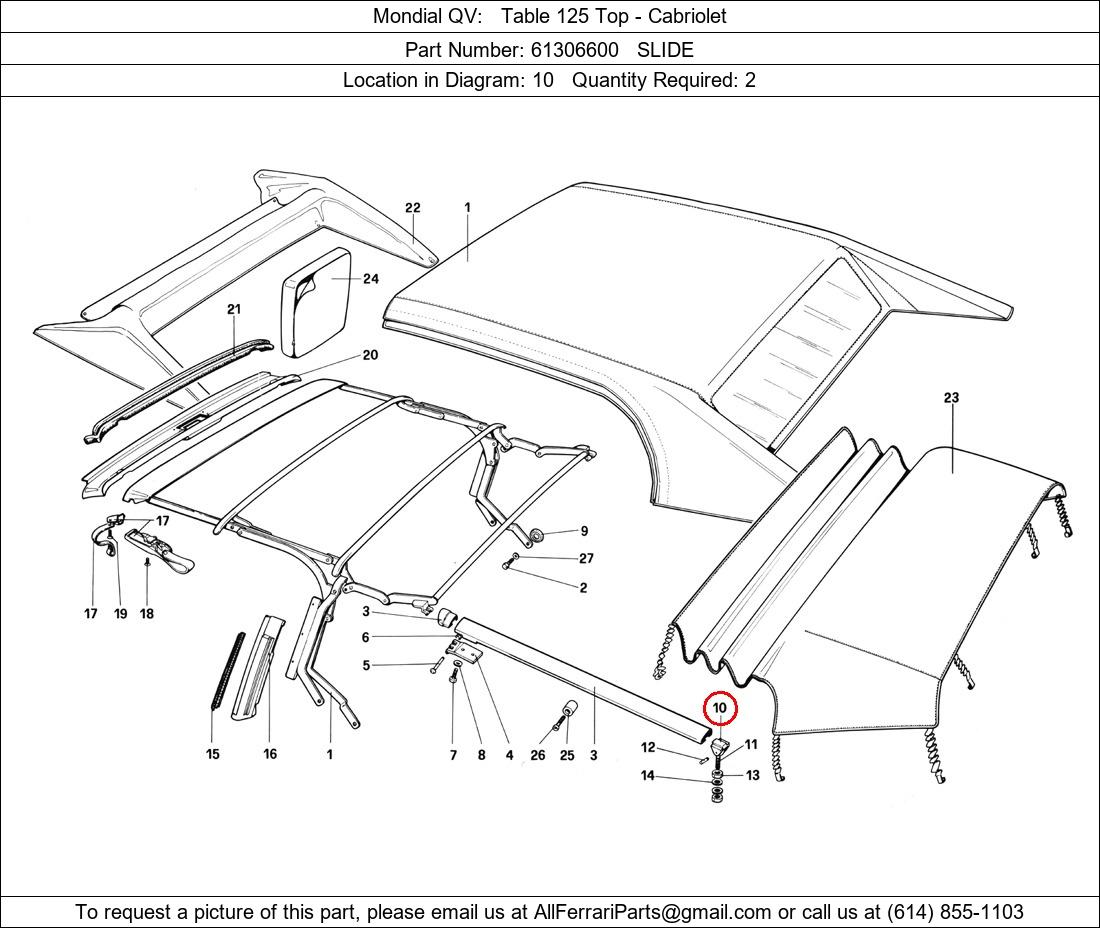 Ferrari Part 61306600