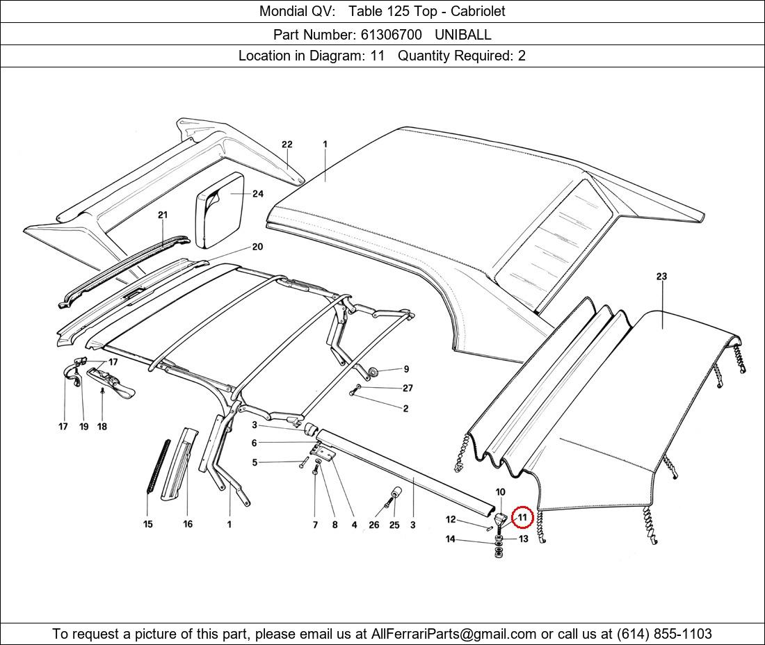 Ferrari Part 61306700