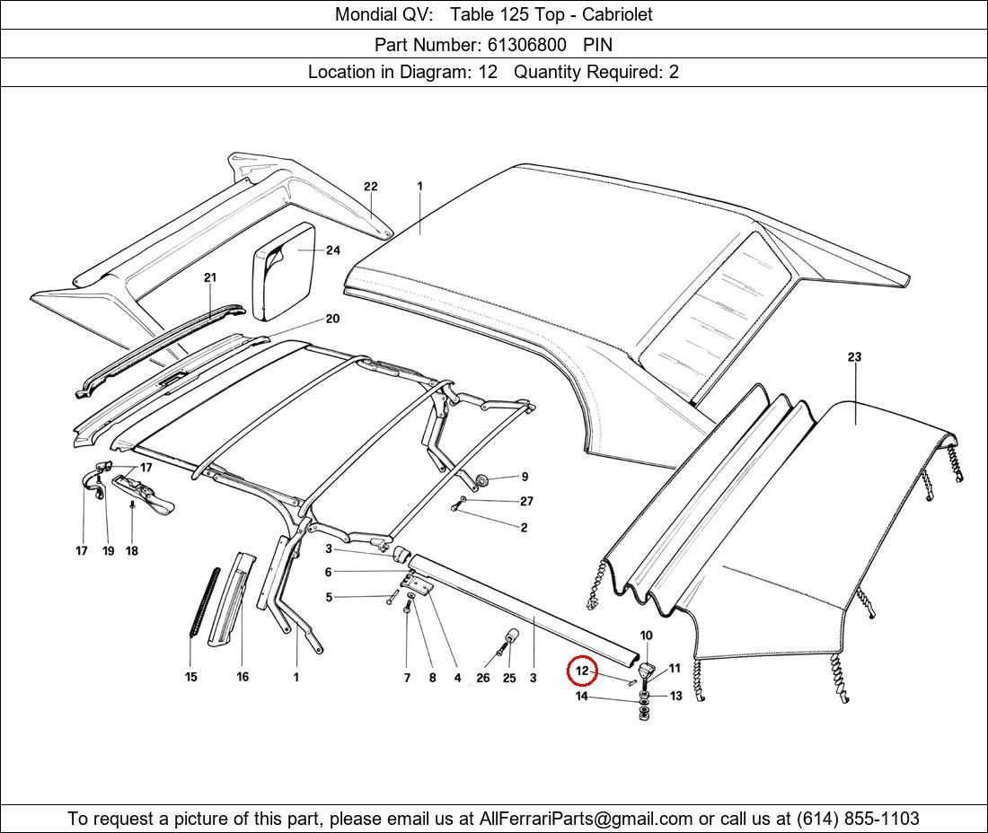 Ferrari Part 61306800