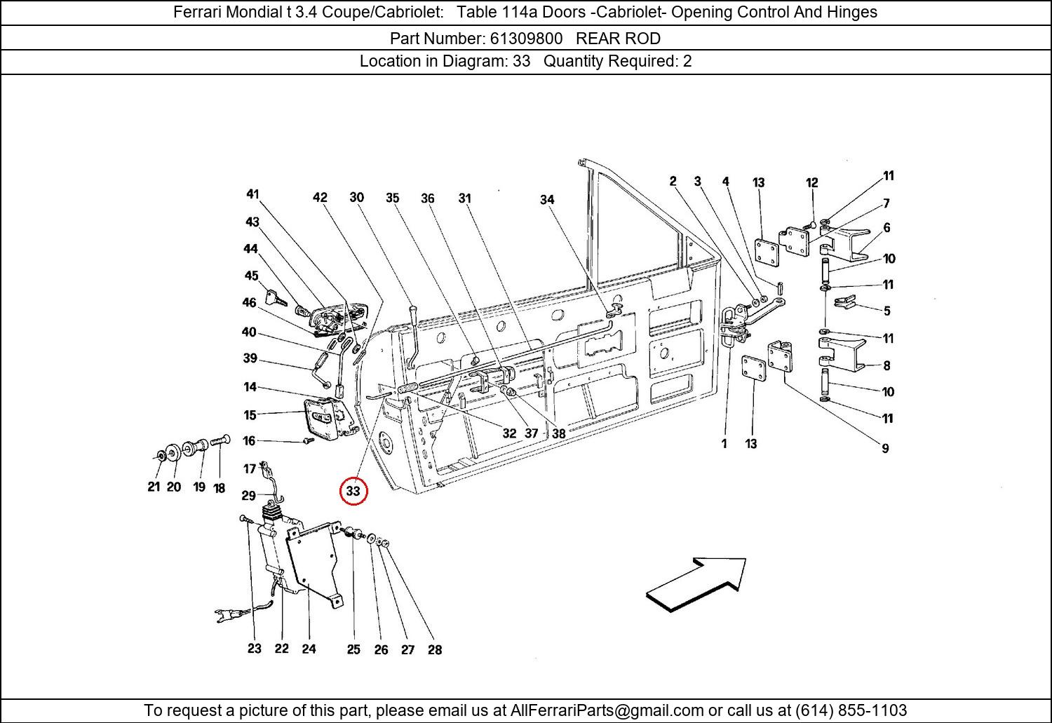 Ferrari Part 61309800