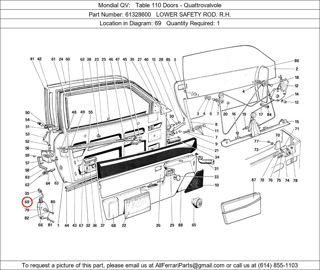 Ferrari Part 61328600