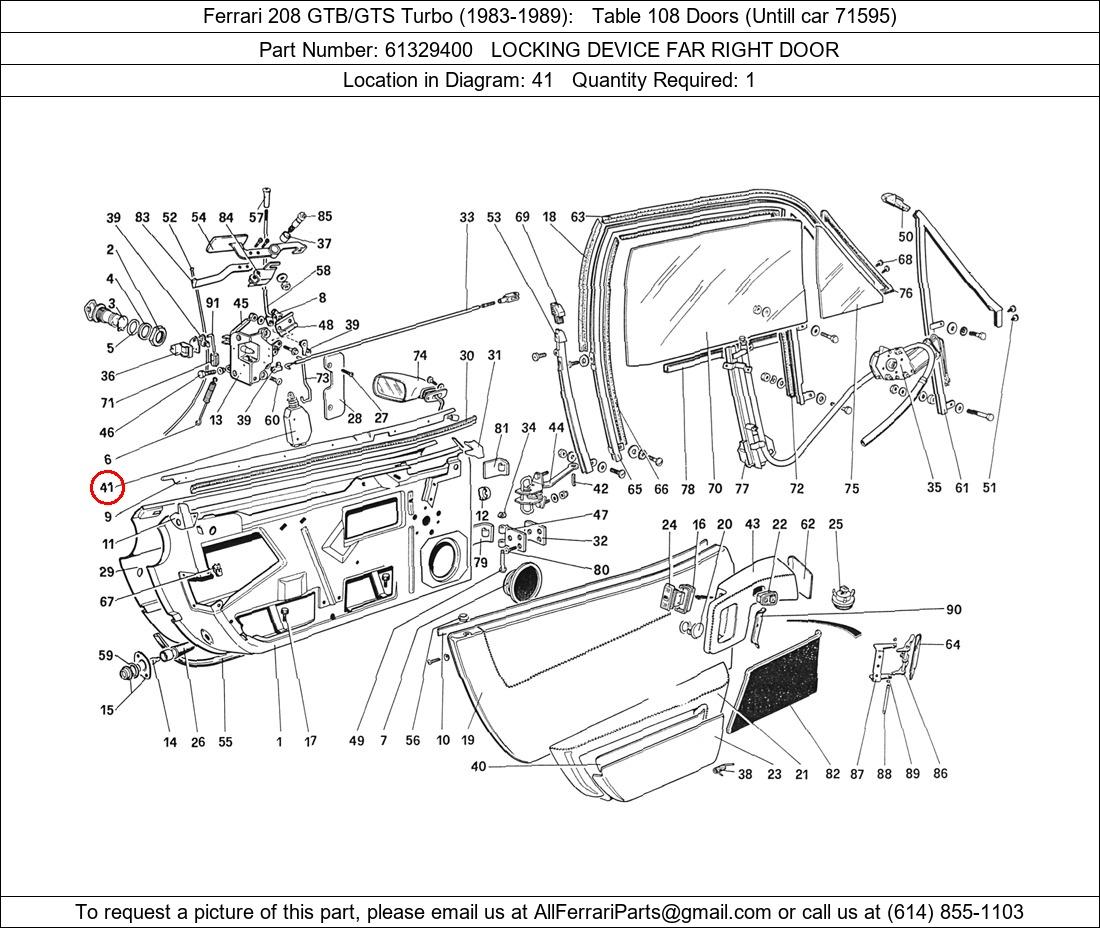 Ferrari Part 61329400