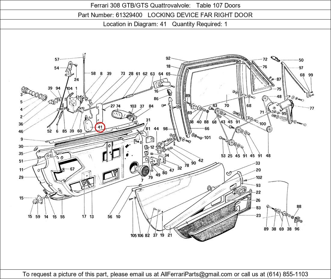 Ferrari Part 61329400