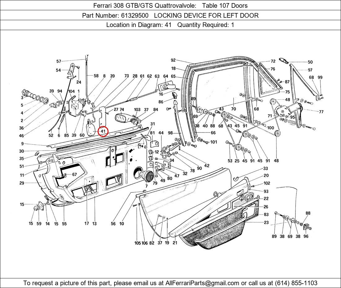 Ferrari Part 61329500