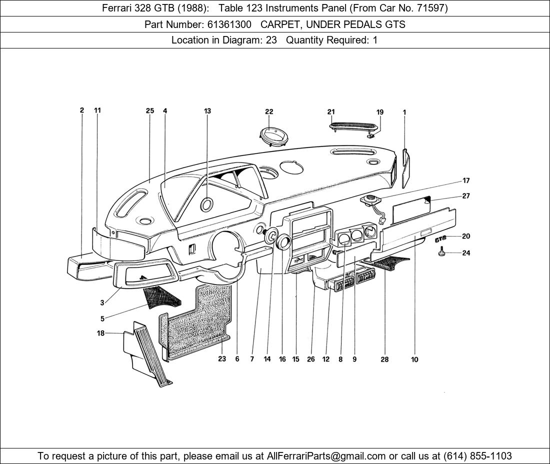 Ferrari Part 61361300