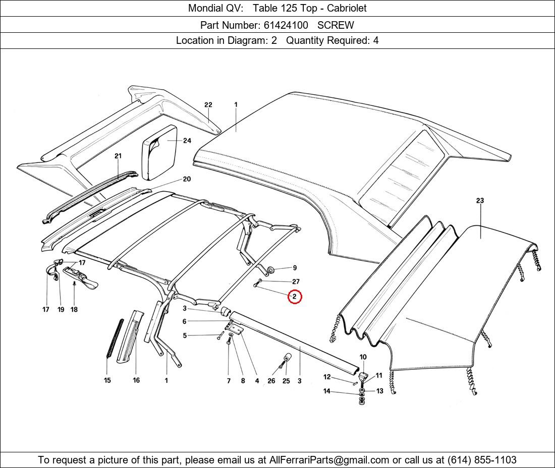 Ferrari Part 61424100