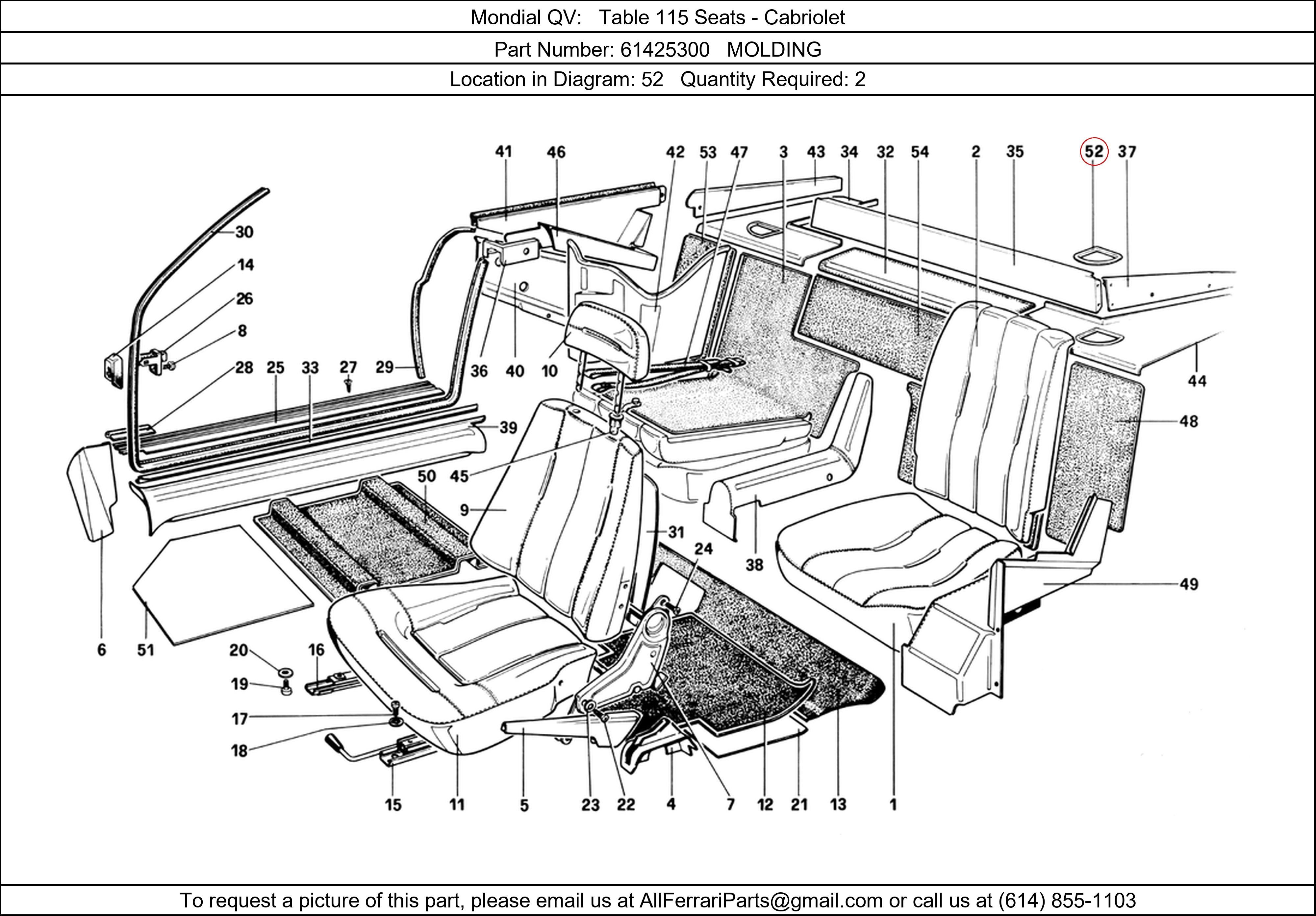 Ferrari Part 61425300