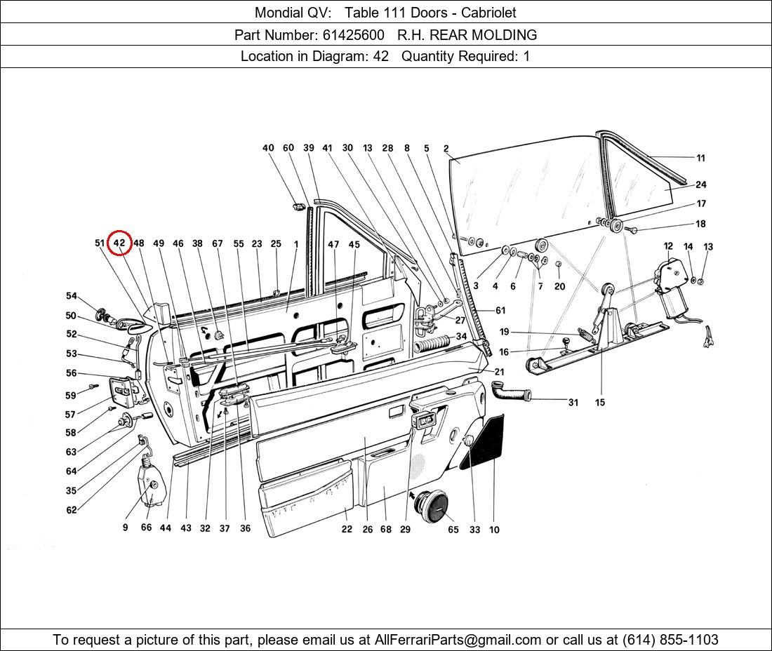 Ferrari Part 61425600