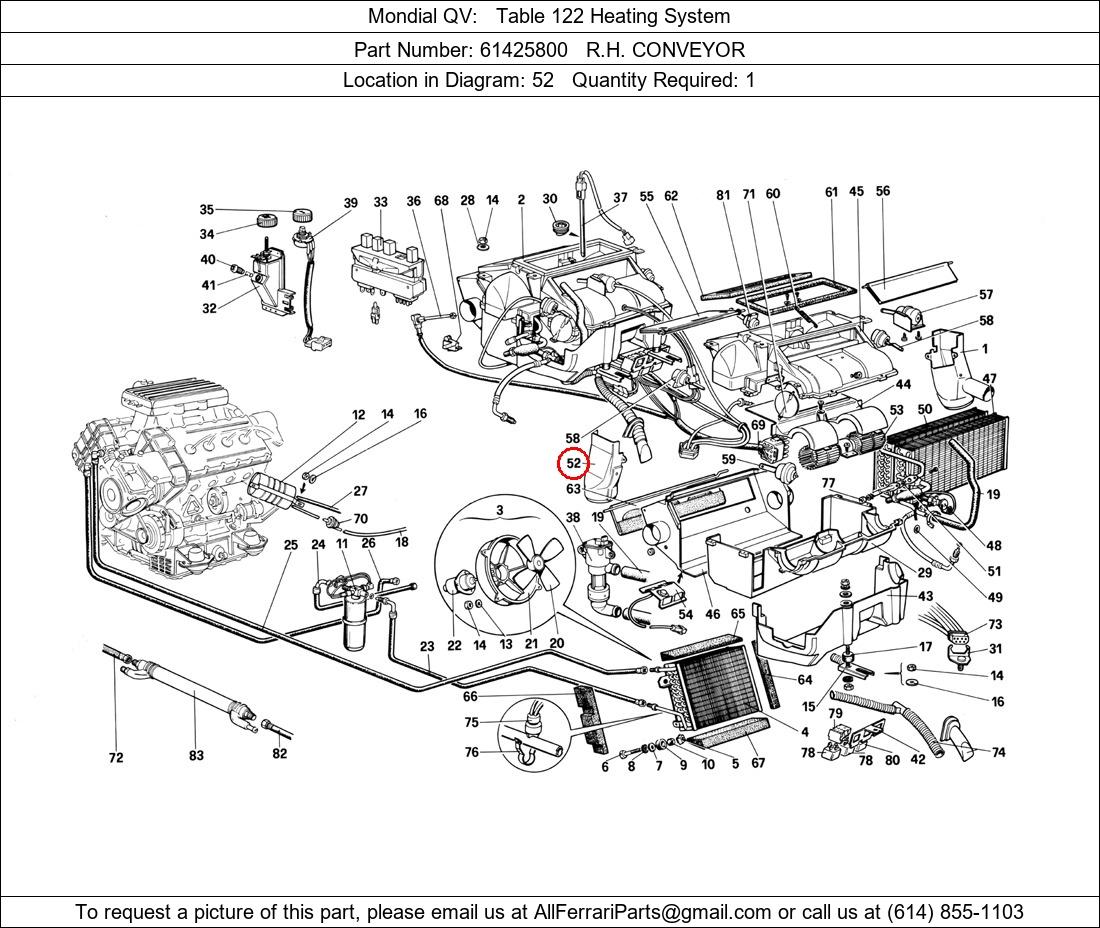 Ferrari Part 61425800