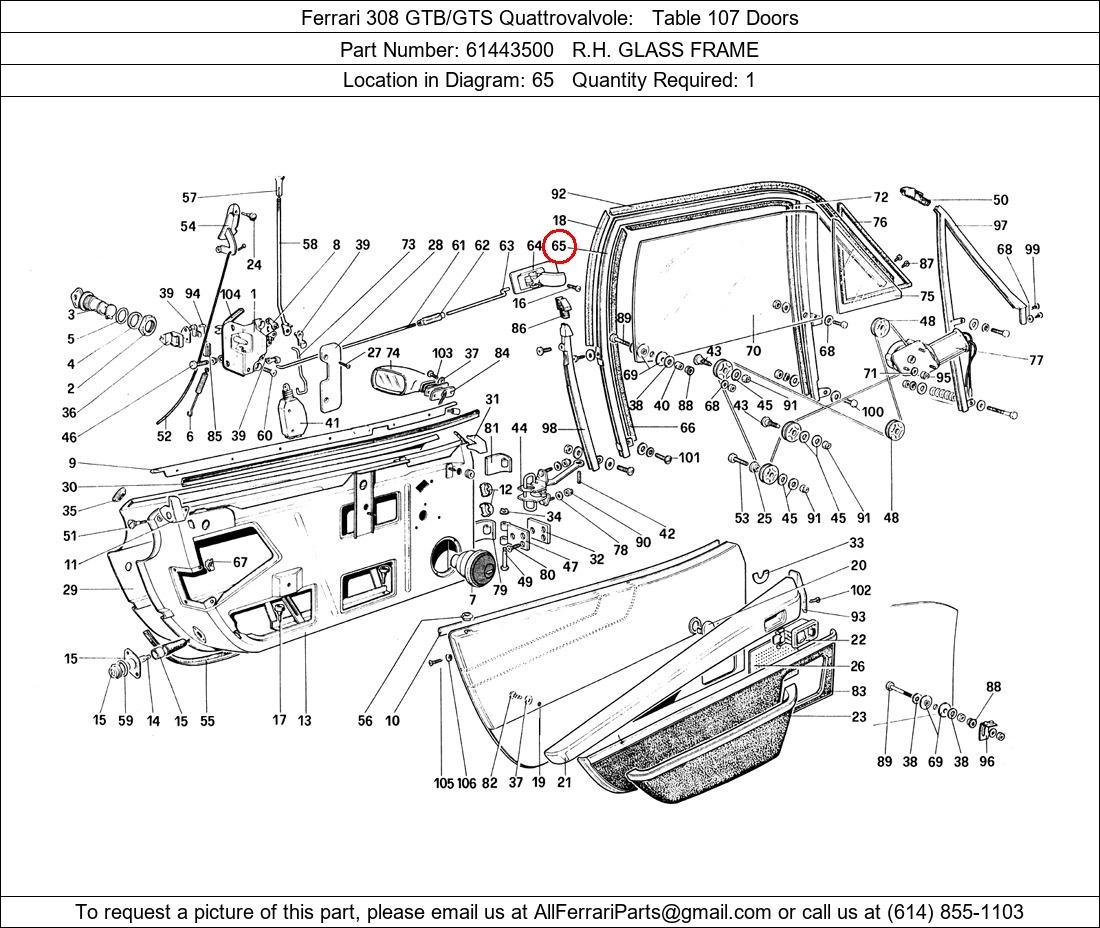 Ferrari Part 61443500