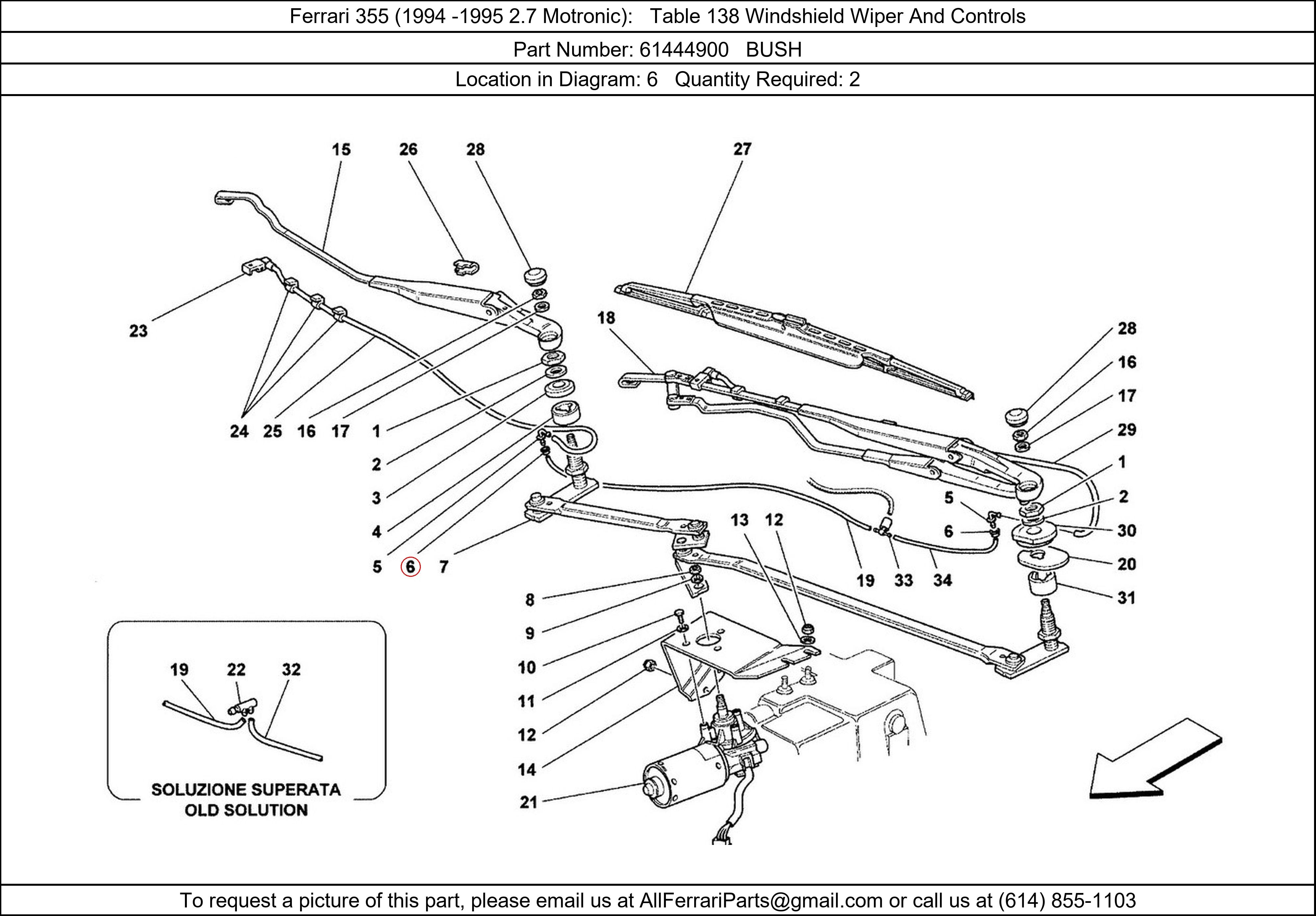 Ferrari Part 61444900