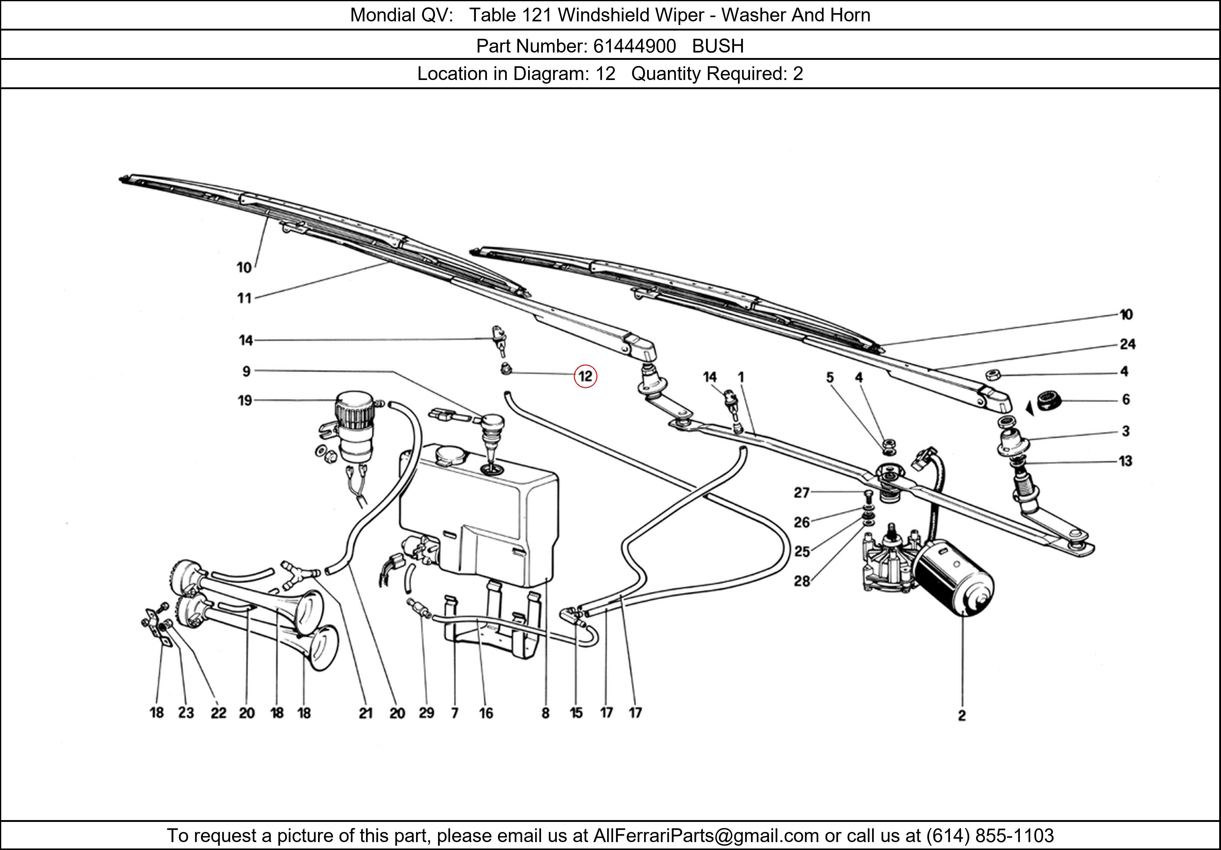 Ferrari Part 61444900