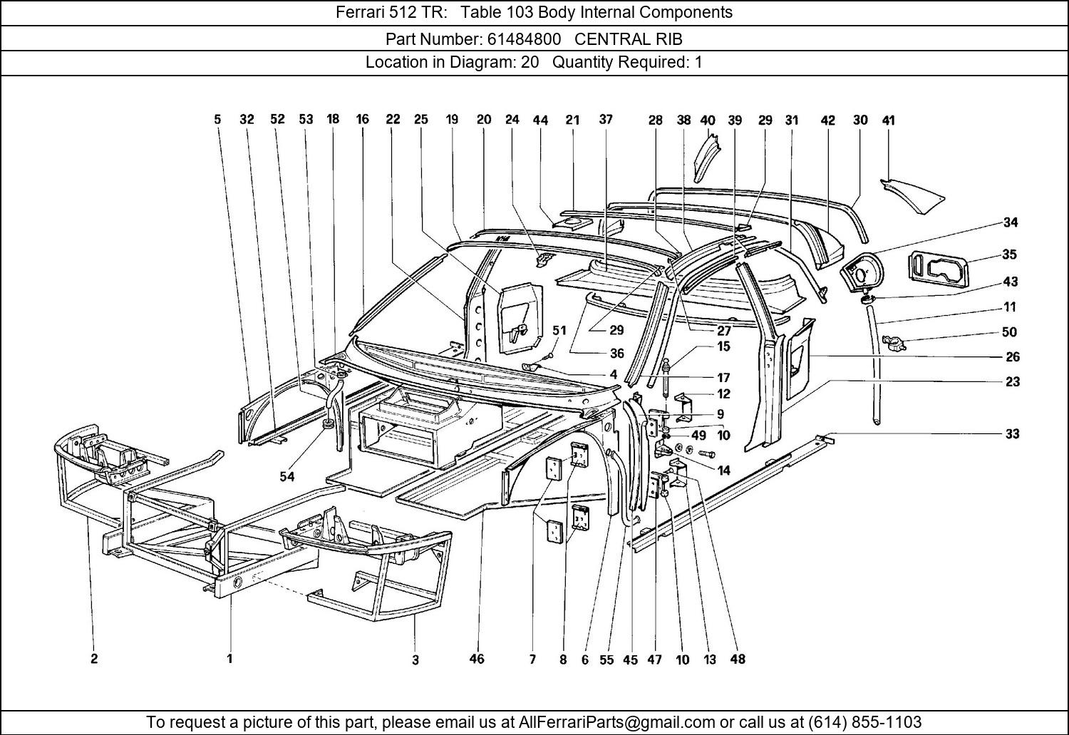 Ferrari Part 61484800