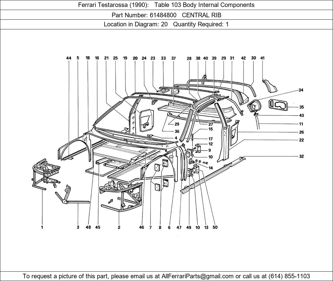 Ferrari Part 61484800