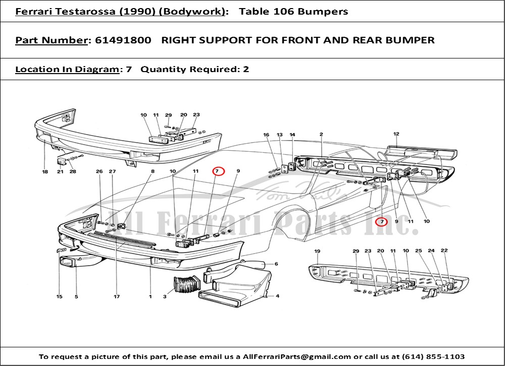 Ferrari Part 61491800