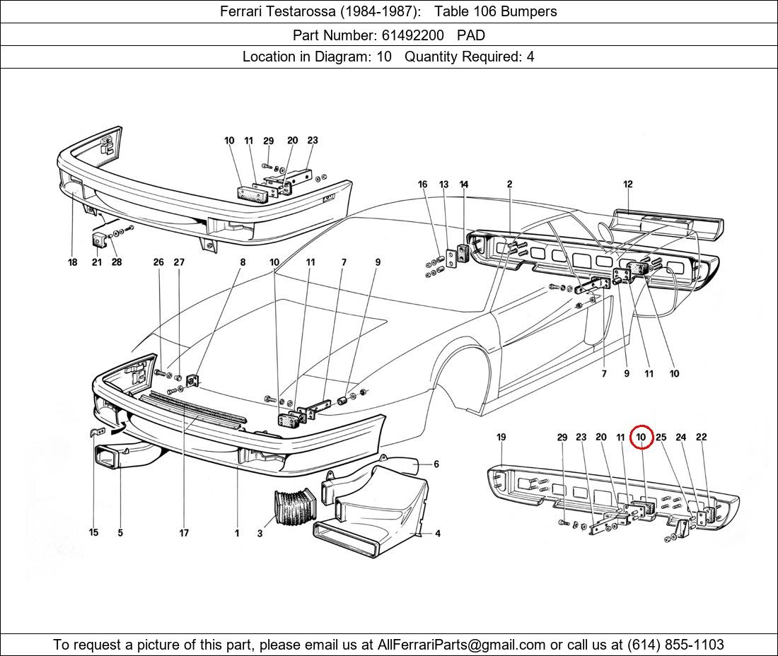Ferrari Part 61492200