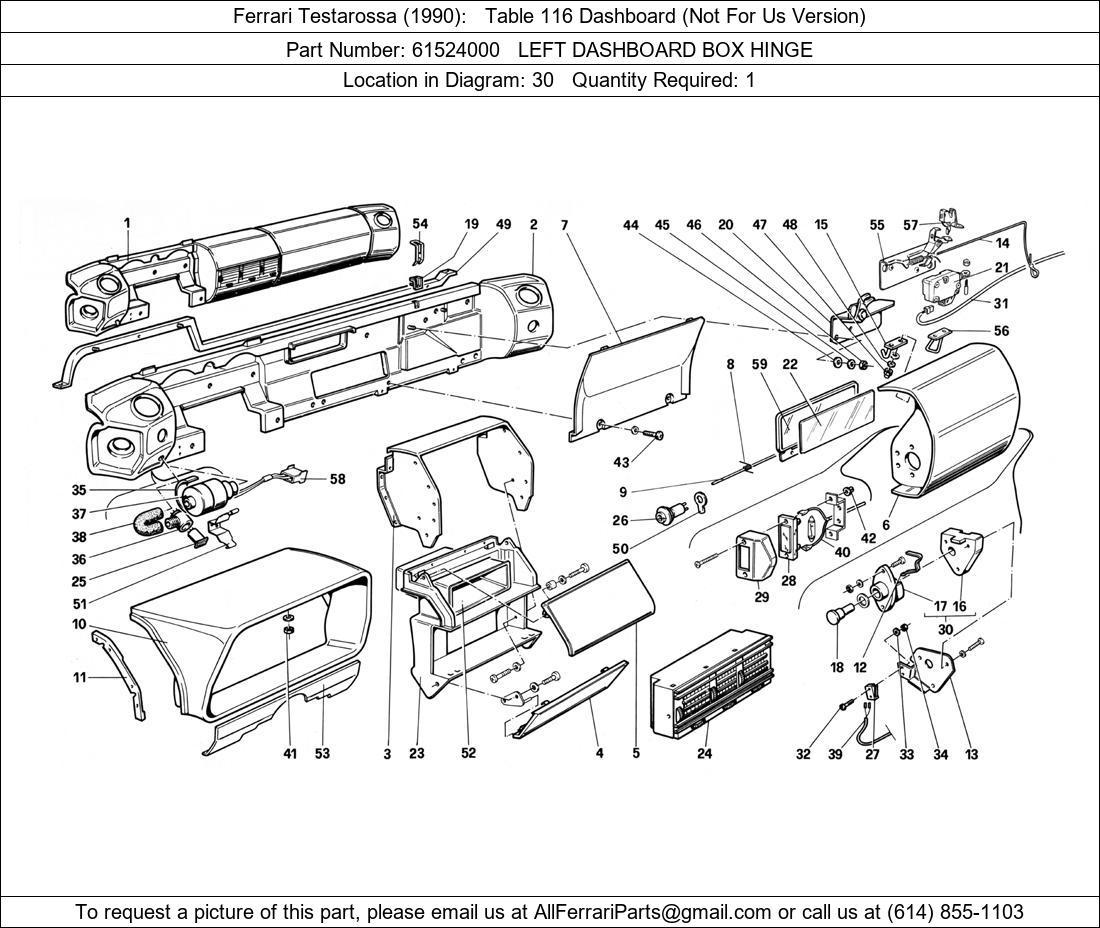 Ferrari Part 61524000