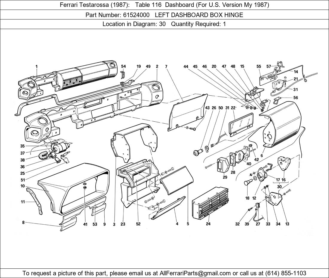 Ferrari Part 61524000