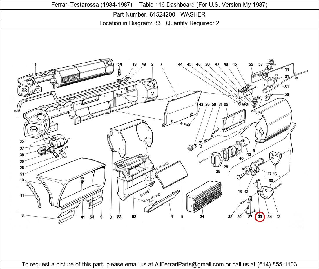 Ferrari Part 61524200