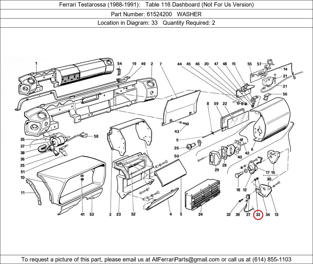 Ferrari Part 61524200