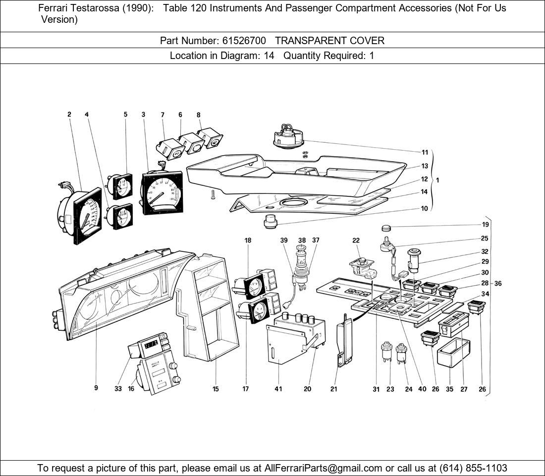 Ferrari Part 61526700