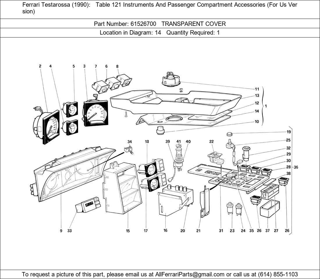 Ferrari Part 61526700