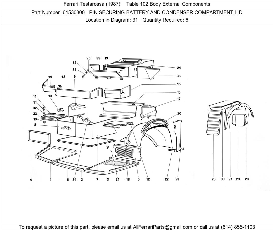 Ferrari Part 61530300