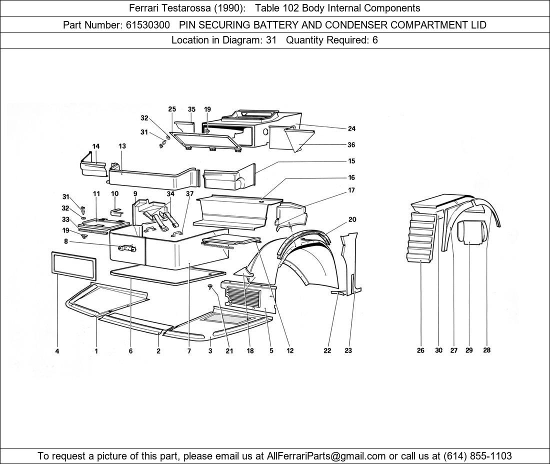 Ferrari Part 61530300