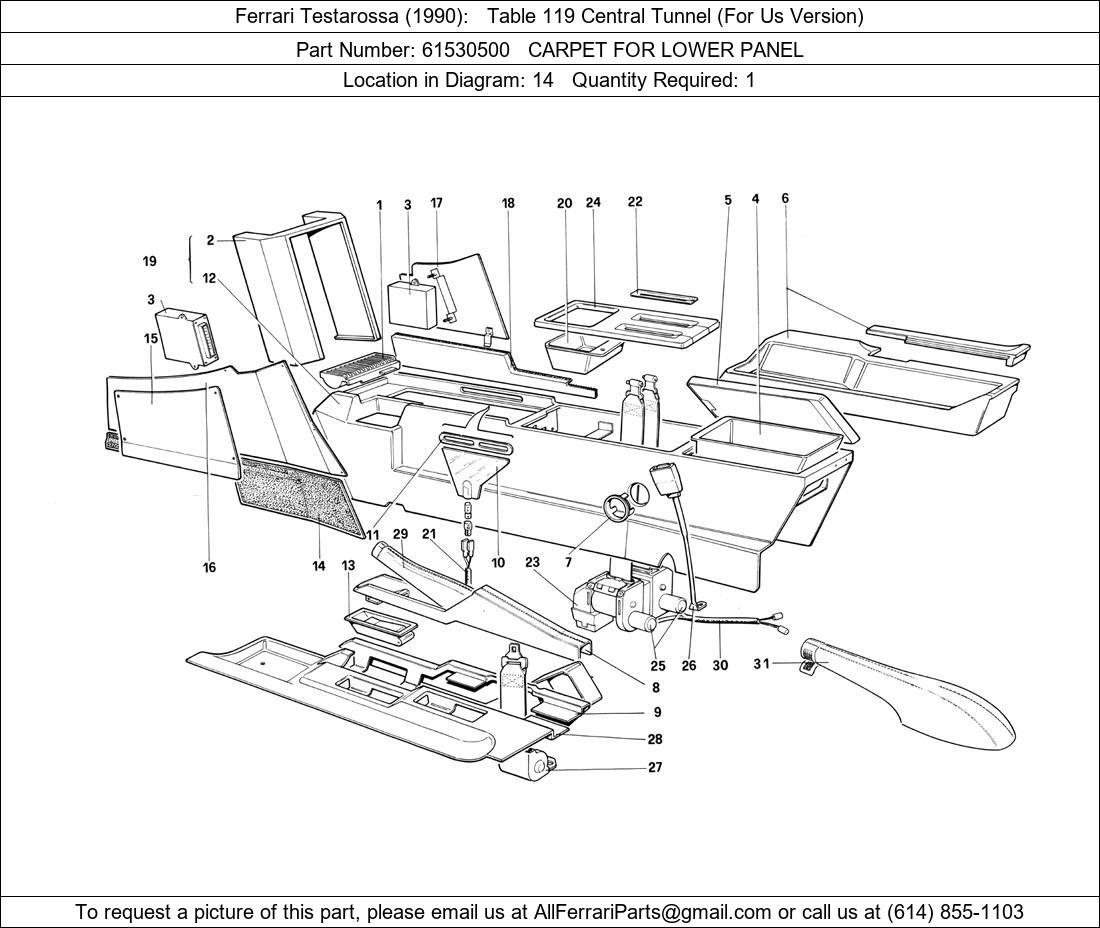 Ferrari Part 61530500