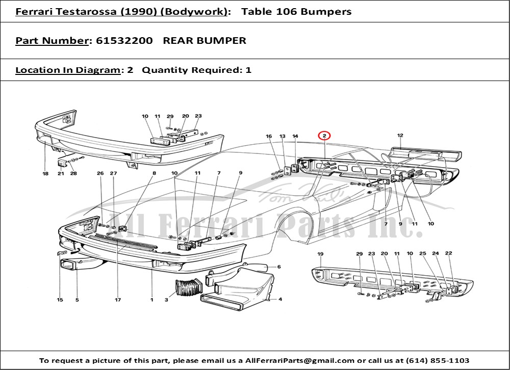 Ferrari Part 61532200