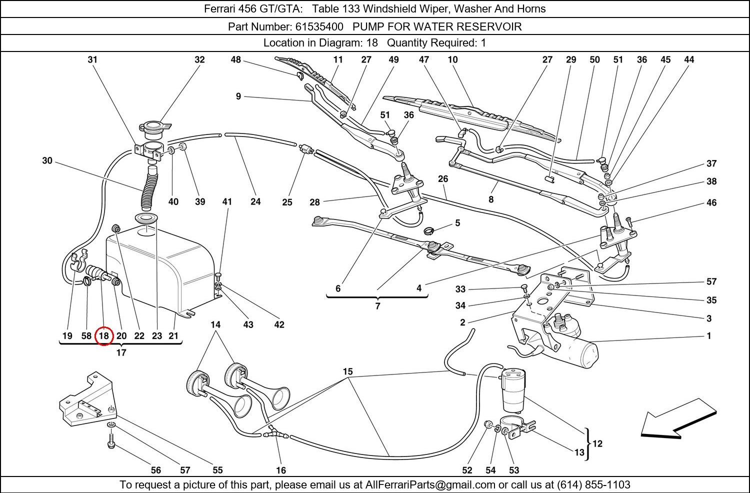 Ferrari Part 61535400