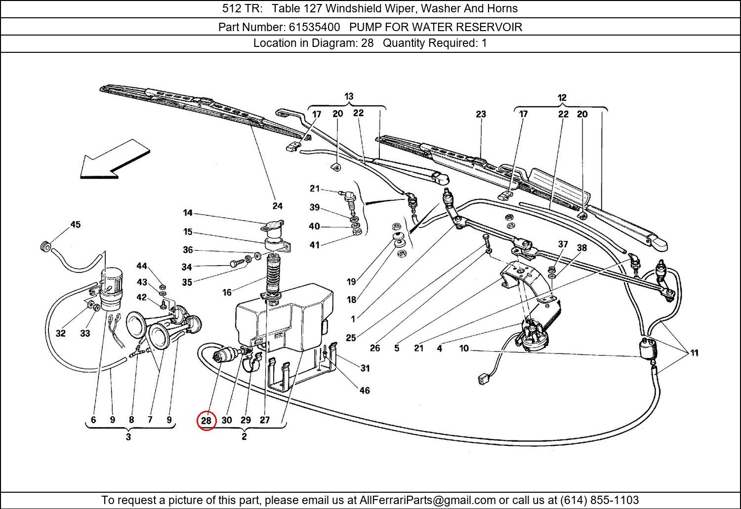 Ferrari Part 61535400