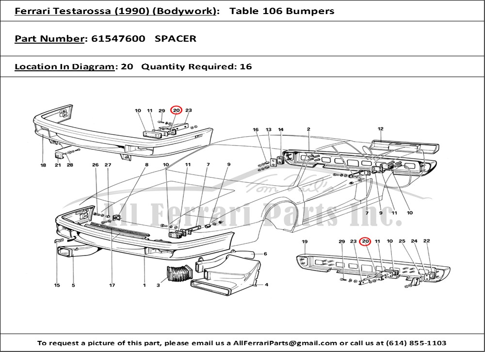 Ferrari Part 61547600