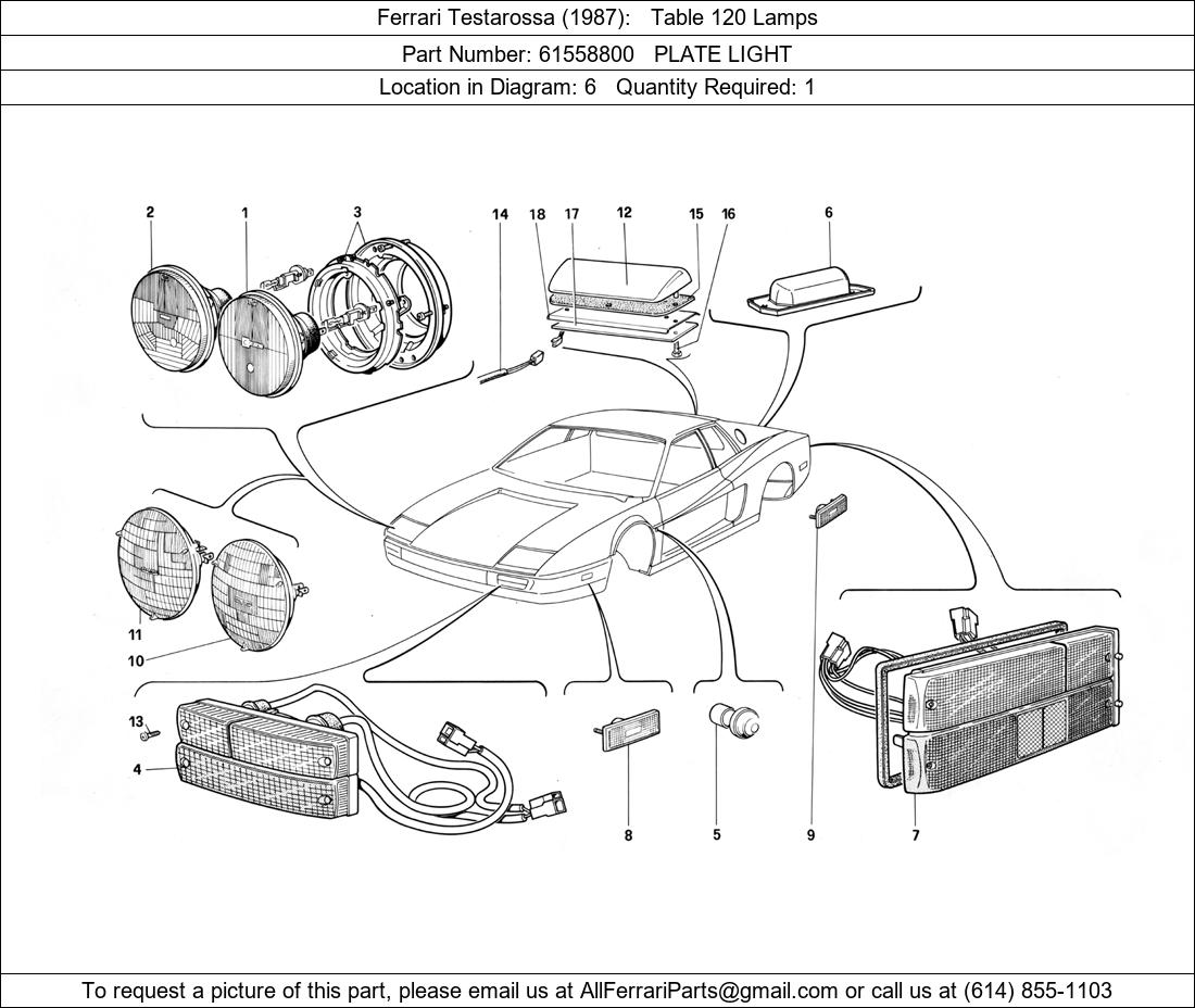 Ferrari Part 61558800